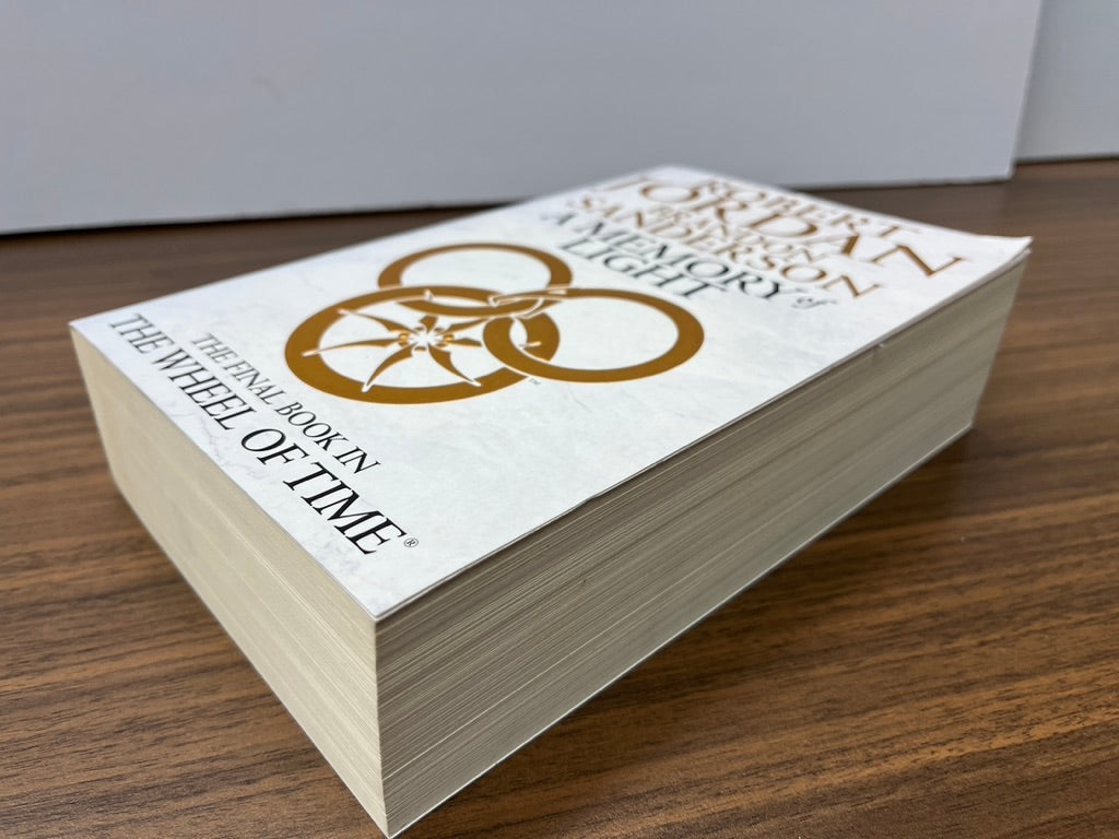 Wheel of Time: A Memory of Light by Robert Jordan (Facsimile Signature) & Brandon Sanderson