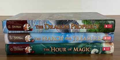 3 x The Kingdom of Fantasy Books 4, 6 & 8 Hardcovers Geronimo Stilton