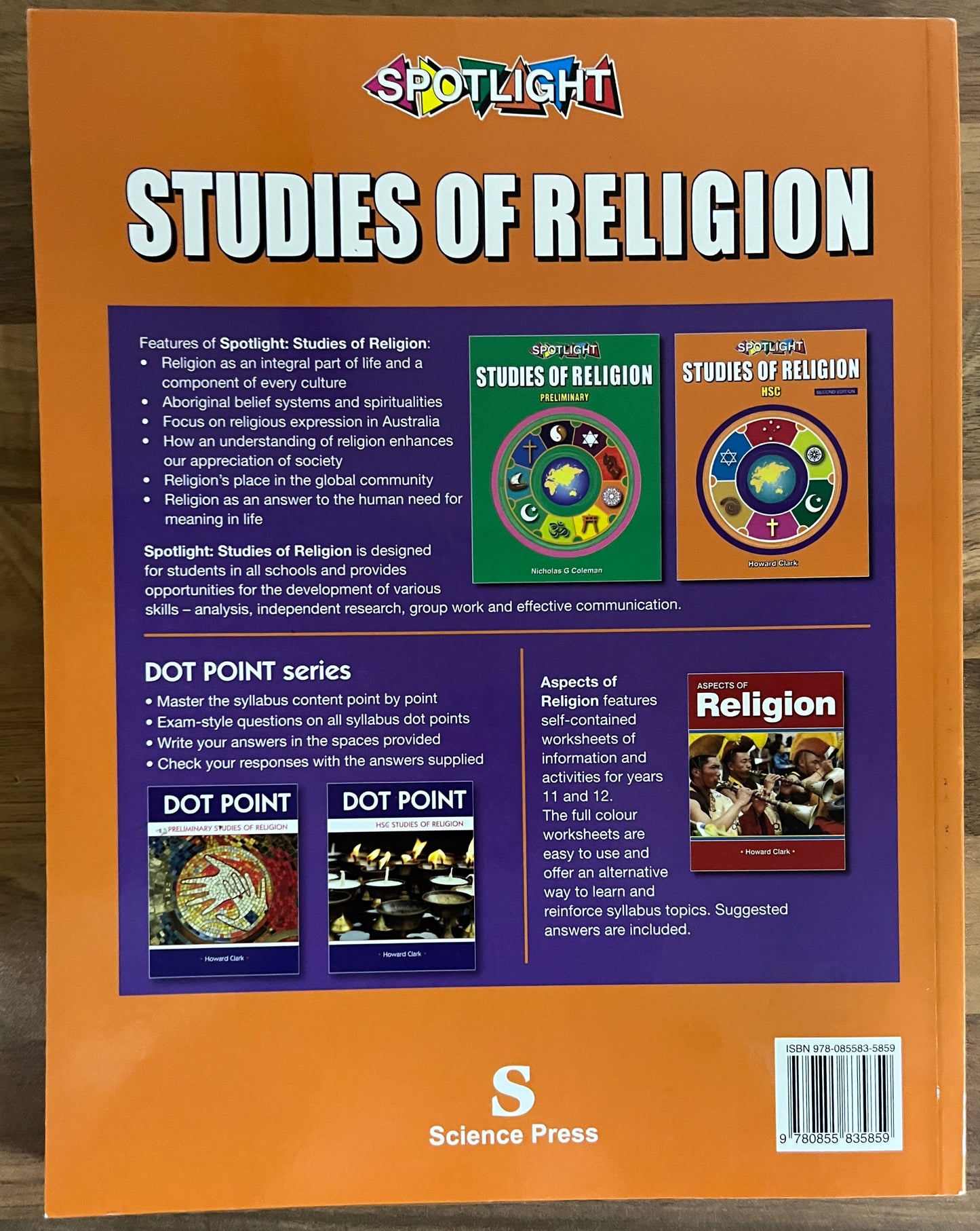 Spotlight Studies of Religion HSC, 2nd Edition by Howard Clark