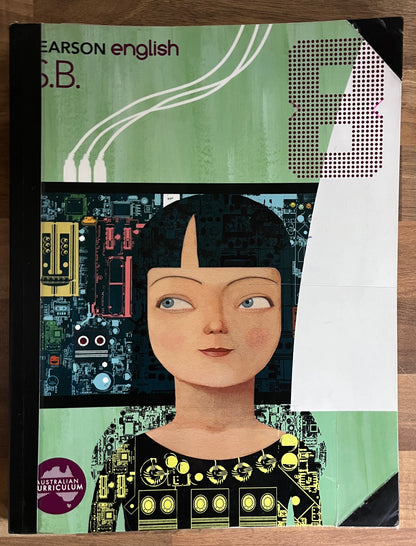 Pearson English 8 Student Book  (ex-library) by Emma Anderson et al