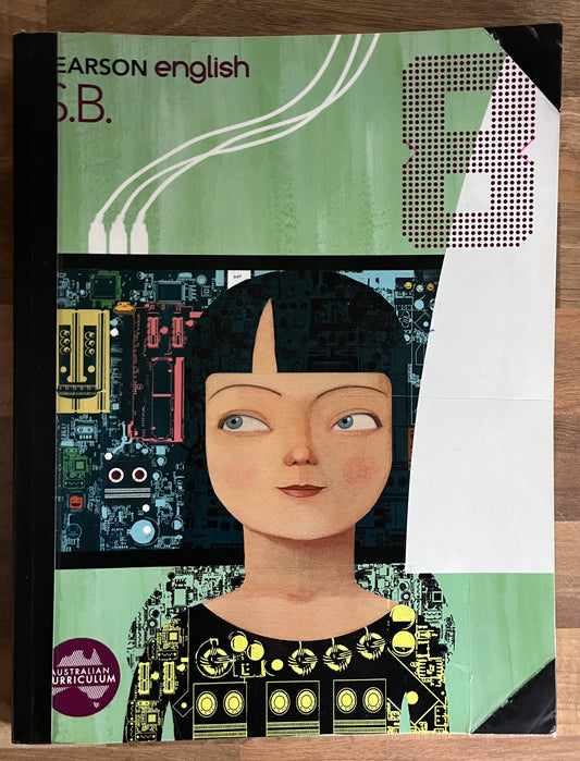 Pearson English 8 Student Book  (ex-library) by Emma Anderson et al