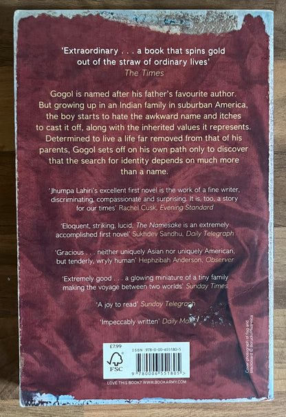 The Namesake by Jhumpa Lahiri