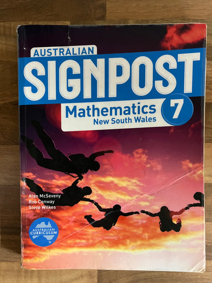 Australian Signpost 7 Mathematics NSW Student Book + eBook