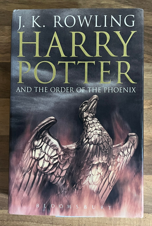 Harry Potter and the Order of the Phoenix J.K. Rowling 1st Print Adult Cover HC/DJ