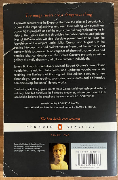 The Twelve Caesars by Suetonius (translated by Robert Graves) (Penguin Classics)