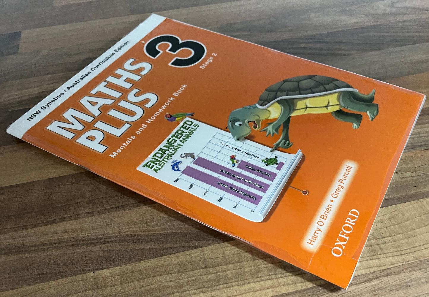 Maths Plus 3 Stage 2 Mentals and Homework Book, NSW Syllabus, 2013