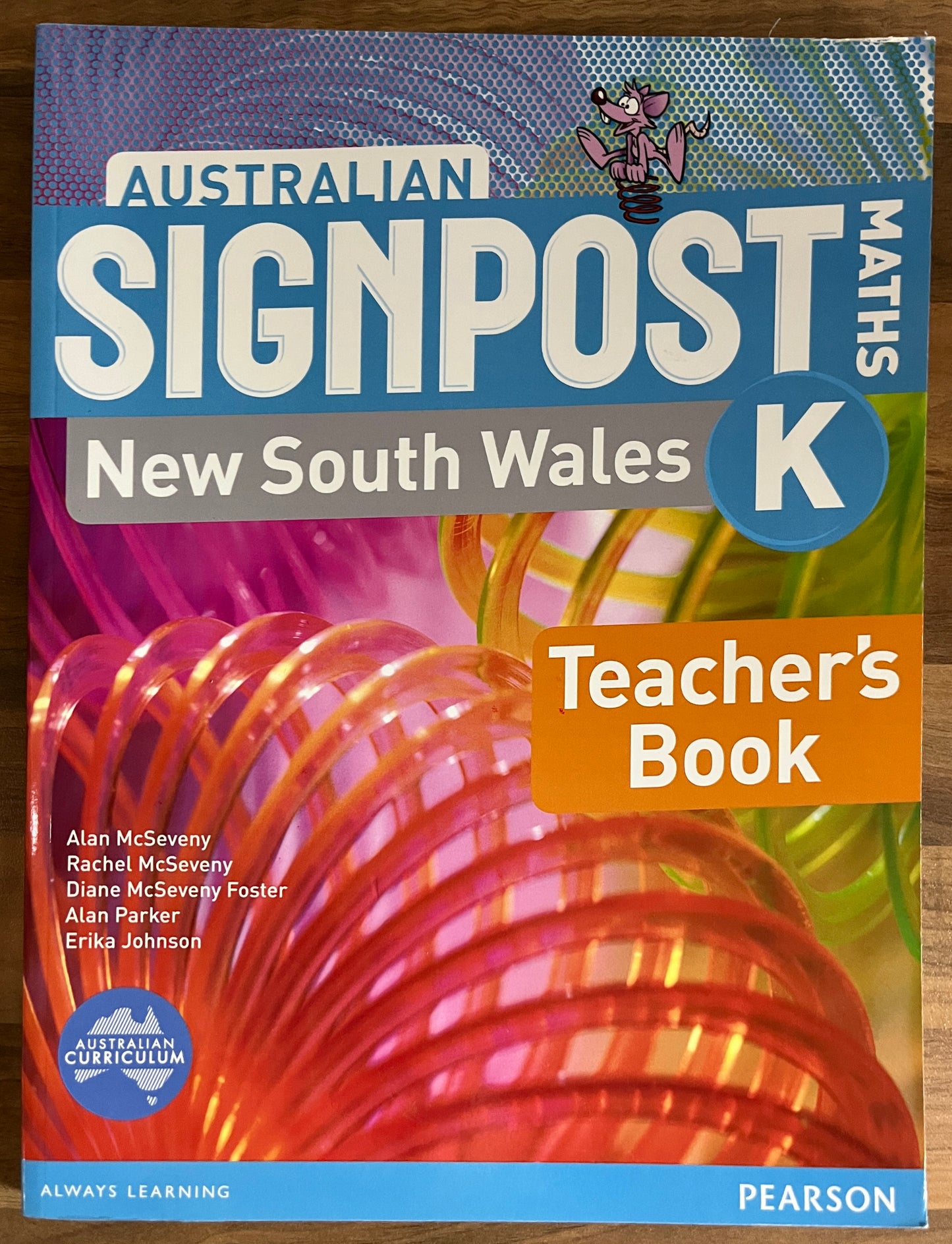 Australian Signpost Maths New South Wales Year K Teacher's Book, 2013