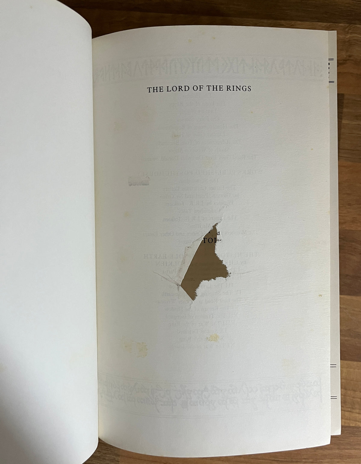 Lord of the Rings - J.R.R. Tolkien Harper/Collins 1994, Hardcover/Dust Jacket