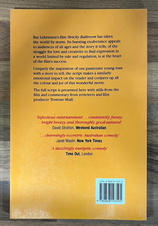 Strictly Ballroom by Baz Luhrmann & Craig Pearce (Currency Press Screenplay)