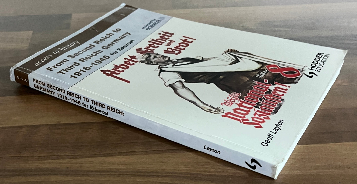 Access to History: From Second Reich to Third Reich Germany 1918-45 for Edexcel