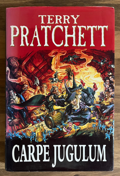 Carpe Jugulum: A Novel of Discworld - Terry Pratchett HC/DJ 1st Edtion, 1st Print