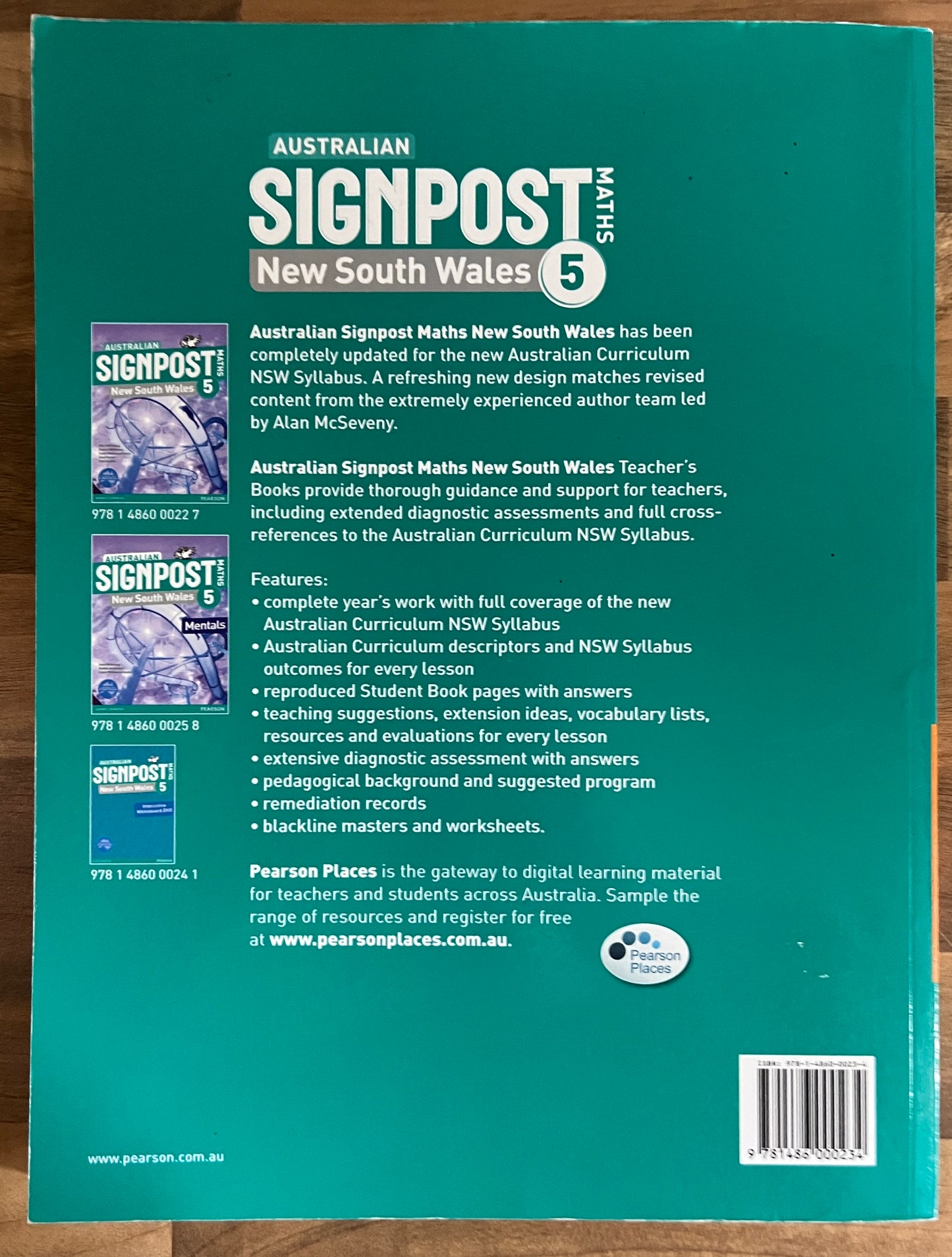 Australian Signpost Maths New South Wales Year 5 Teacher's Book, 2013