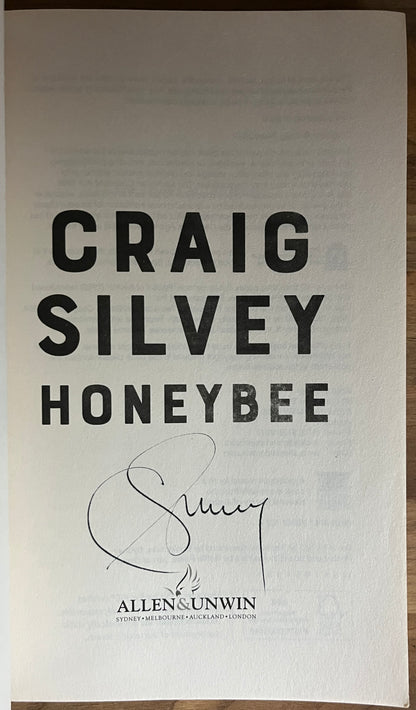 Honeybee by Craig Silvey TPB SIGNED by the Author