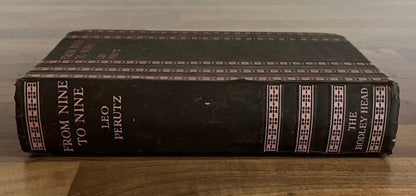 From Nine to Nine by Leo Perutz Hardcover 1st UK Edition 1927
