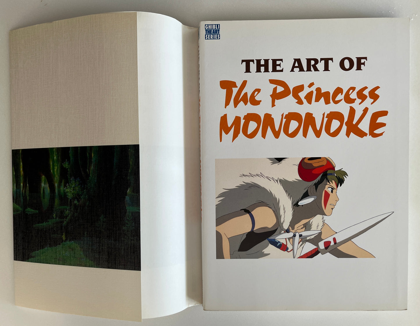 The Art of the Princess Mononoke Hayao Miyazaki Art Book Studio Ghibli Japan
