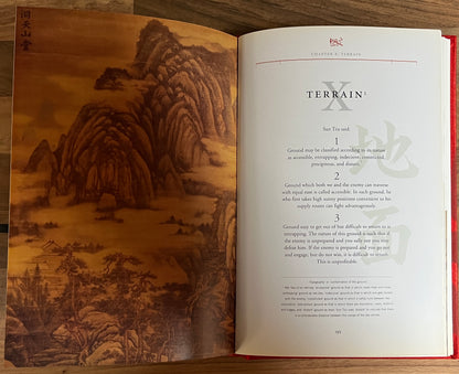 The Art of War, The Illustrated Edition by Sun Tzu, Deluxe Silk Bound Hardcover