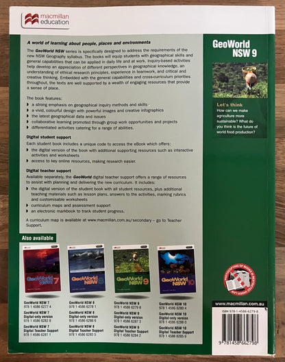 Macmillan GeoWorld NSW 9 Student Book
