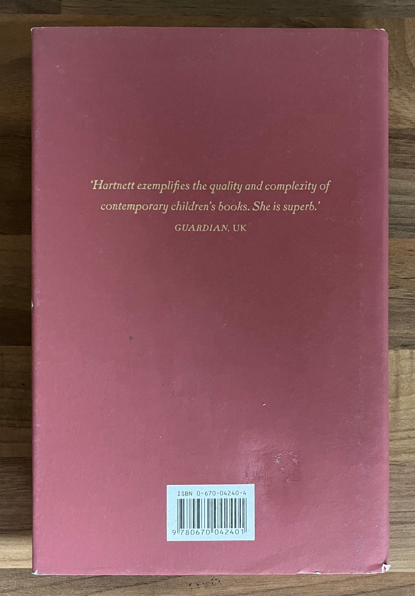 The Silver Donkey by Sonya Hartnett Hardcover/Dust Jacket