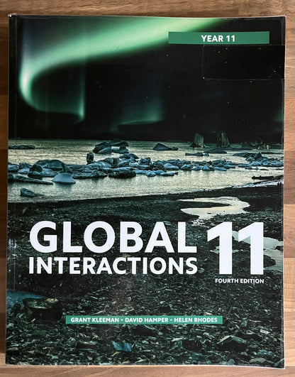 Global Interactions 11 Fourth Edition (Print + UNUSED Access Code)