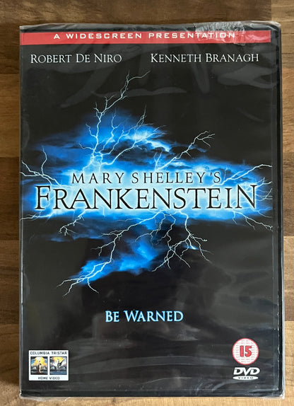 Mary Shelley's Frankenstein (Robert De Niro & Kenneth Branagh) (REGION 2) DVD Wide Screen SEALED