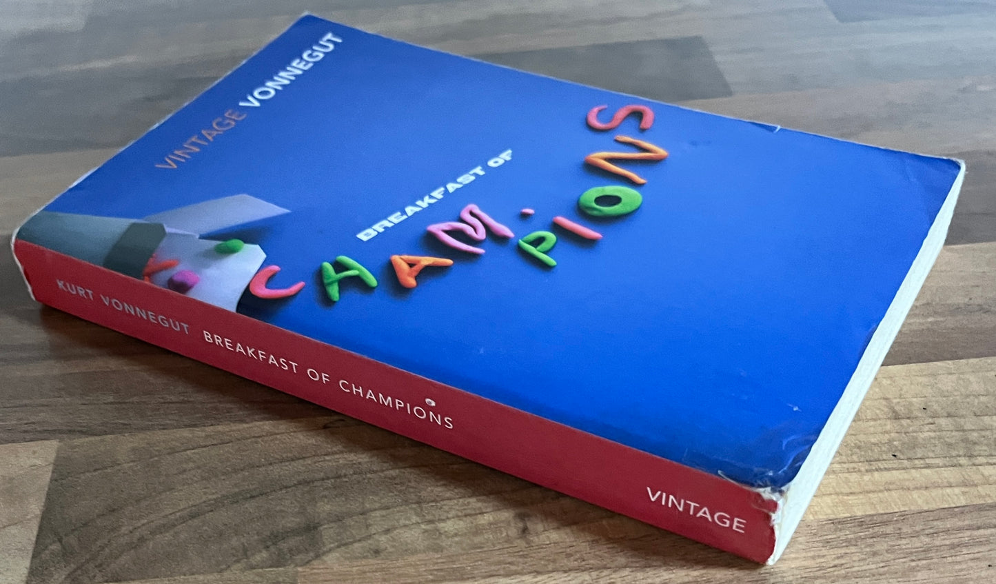 Breakfast of Champions by Kurt Vonnegut  (Vintage)