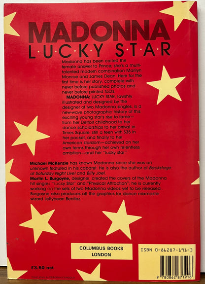 Madonna : Lucky Star by Michael D. McKenzie (Paperback, 1985)