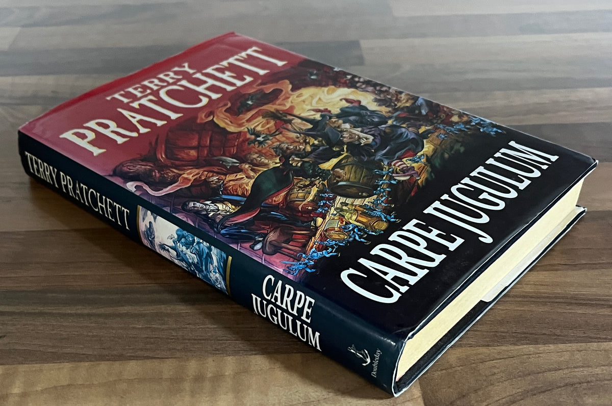 Carpe Jugulum: A Novel of Discworld - Terry Pratchett HC/DJ 1st Edtion, 1st Print