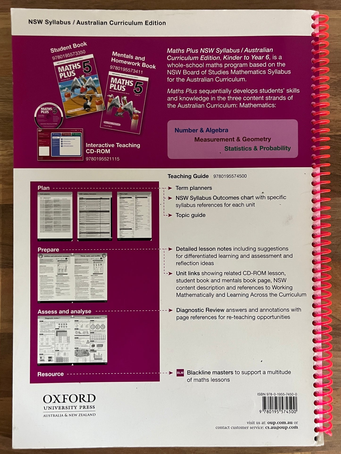 Maths Plus 5 Teaching Guide: NSW Syllabus Stage 3 Australian Curriculum Edition, 2013