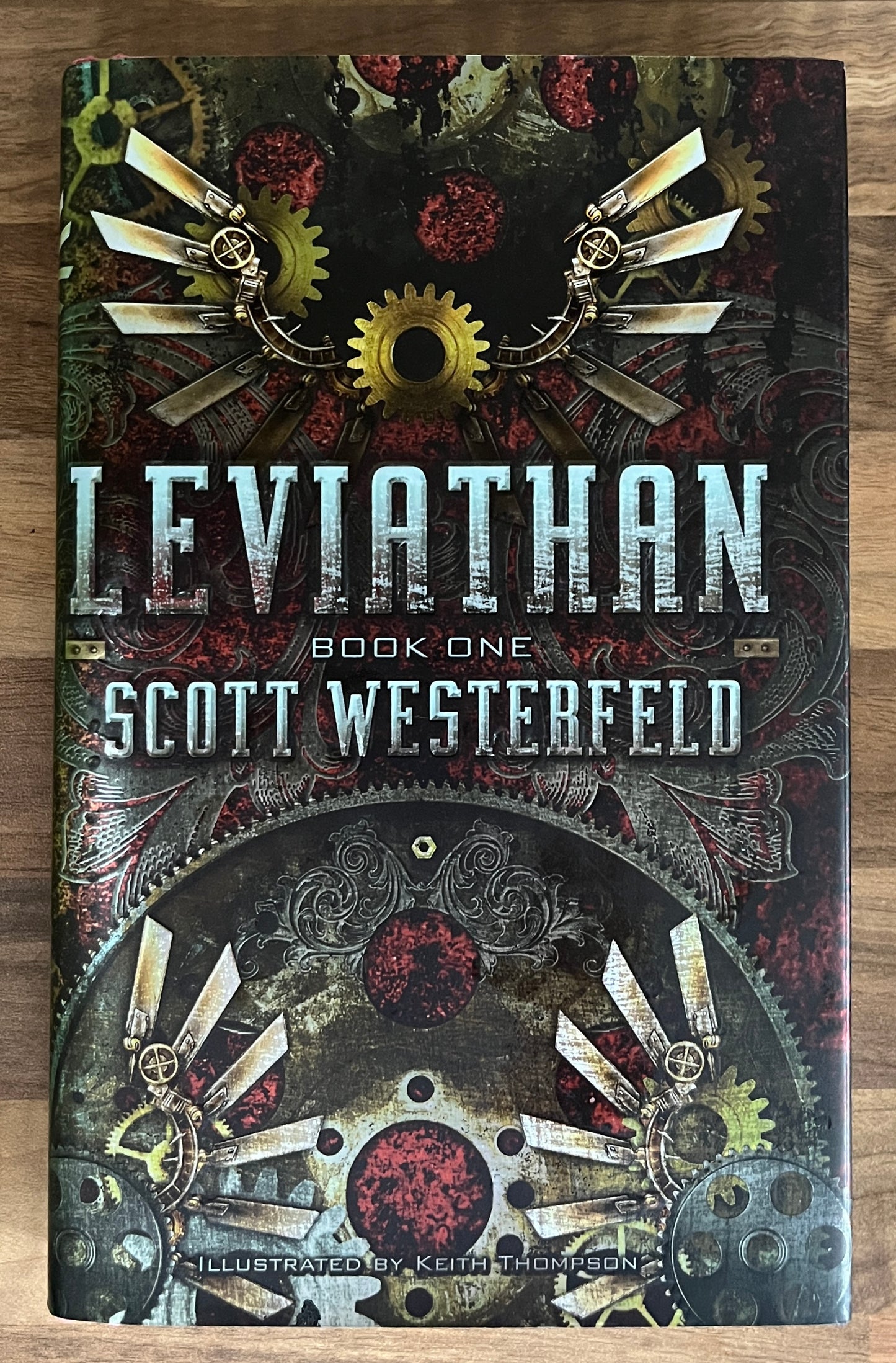 Leviathan Book One by Scott Westerfeld HC/Dj, 2009, 1st Print