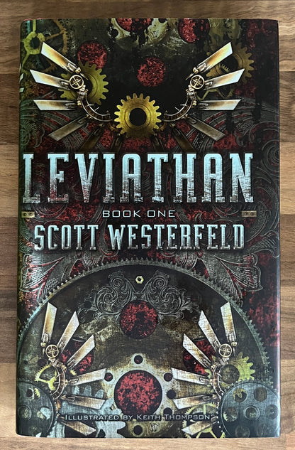 Leviathan Book One by Scott Westerfeld HC/Dj, 2009, 1st Print