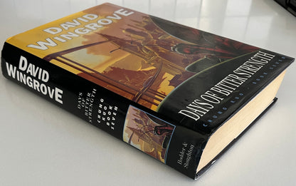 Chung Kuo Book 7: Days of Bitter Strength by David Wingrove HC/DJ 1st Ed. Ex-Libris