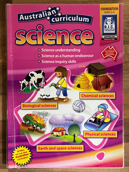 Australian Curriculum Science Foundation, Ages 5-6, R.I.C. (Ex-Libris)