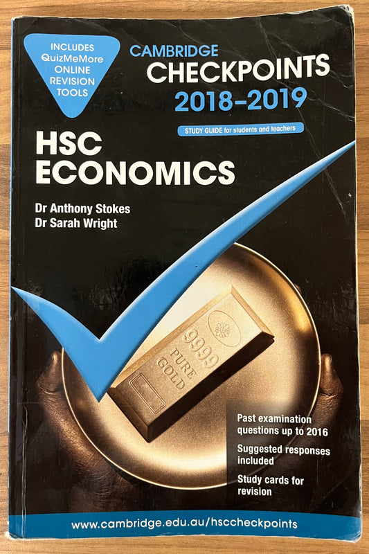 Cambridge Checkpoints HSC Economics 2018-2019