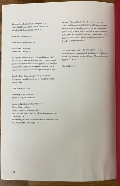 Out of the Cage: The Art of Isabel Rawsthorne by Carol Jacobi HC/DJ