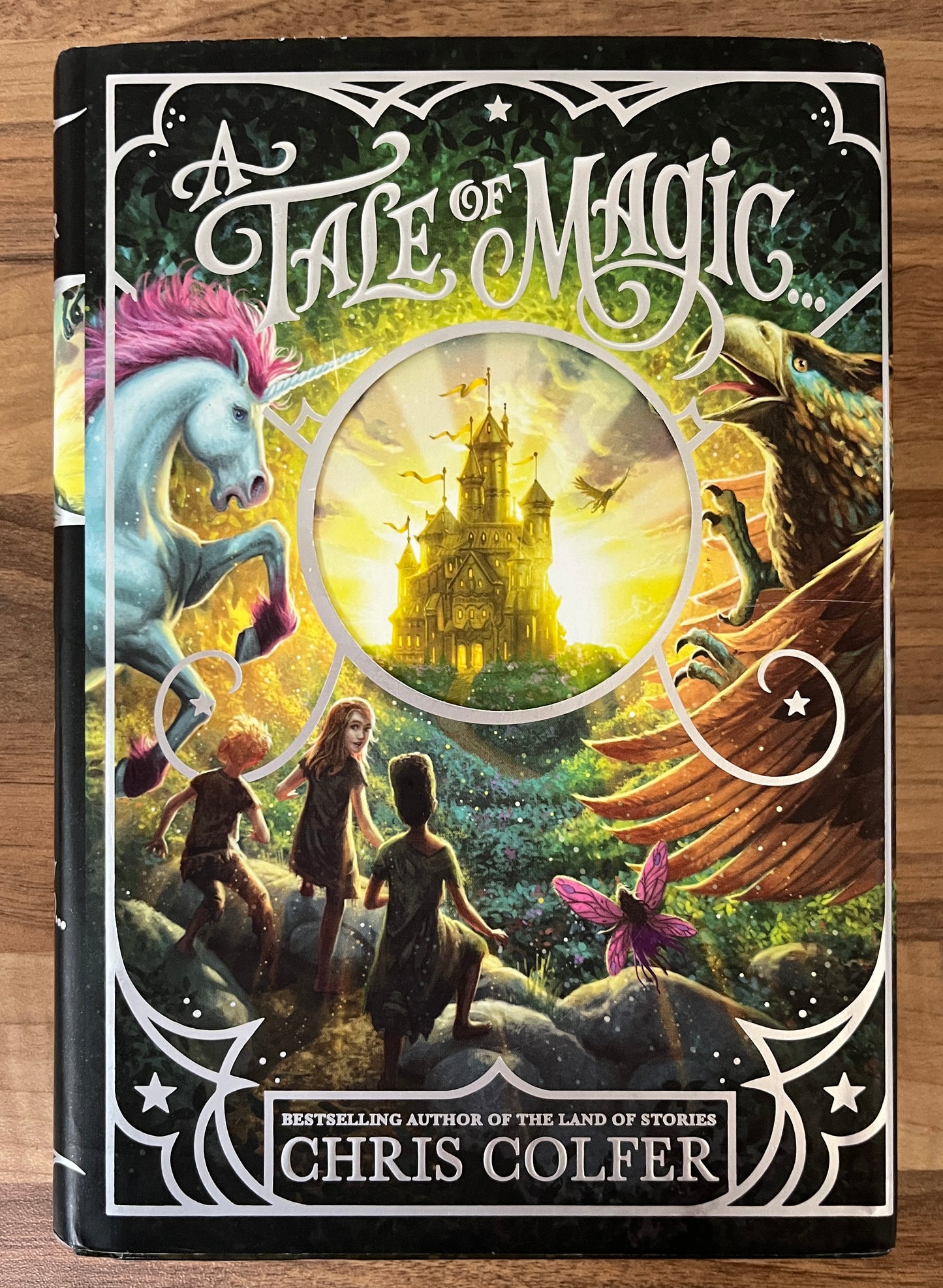A Tale of Magic by Chris Colfer SIGNED/INSCRIBED  HC/DJ 1st Ed./1st Print