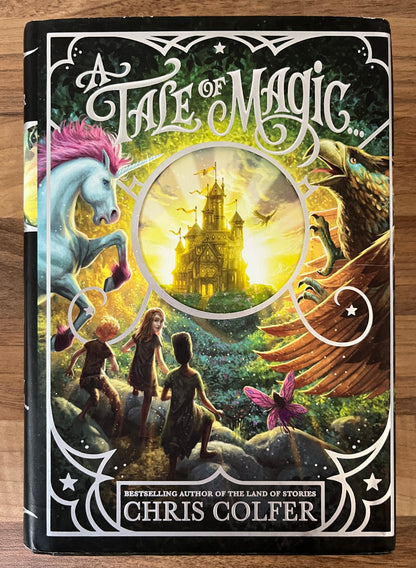 A Tale of Magic by Chris Colfer SIGNED/INSCRIBED  HC/DJ 1st Ed./1st Print