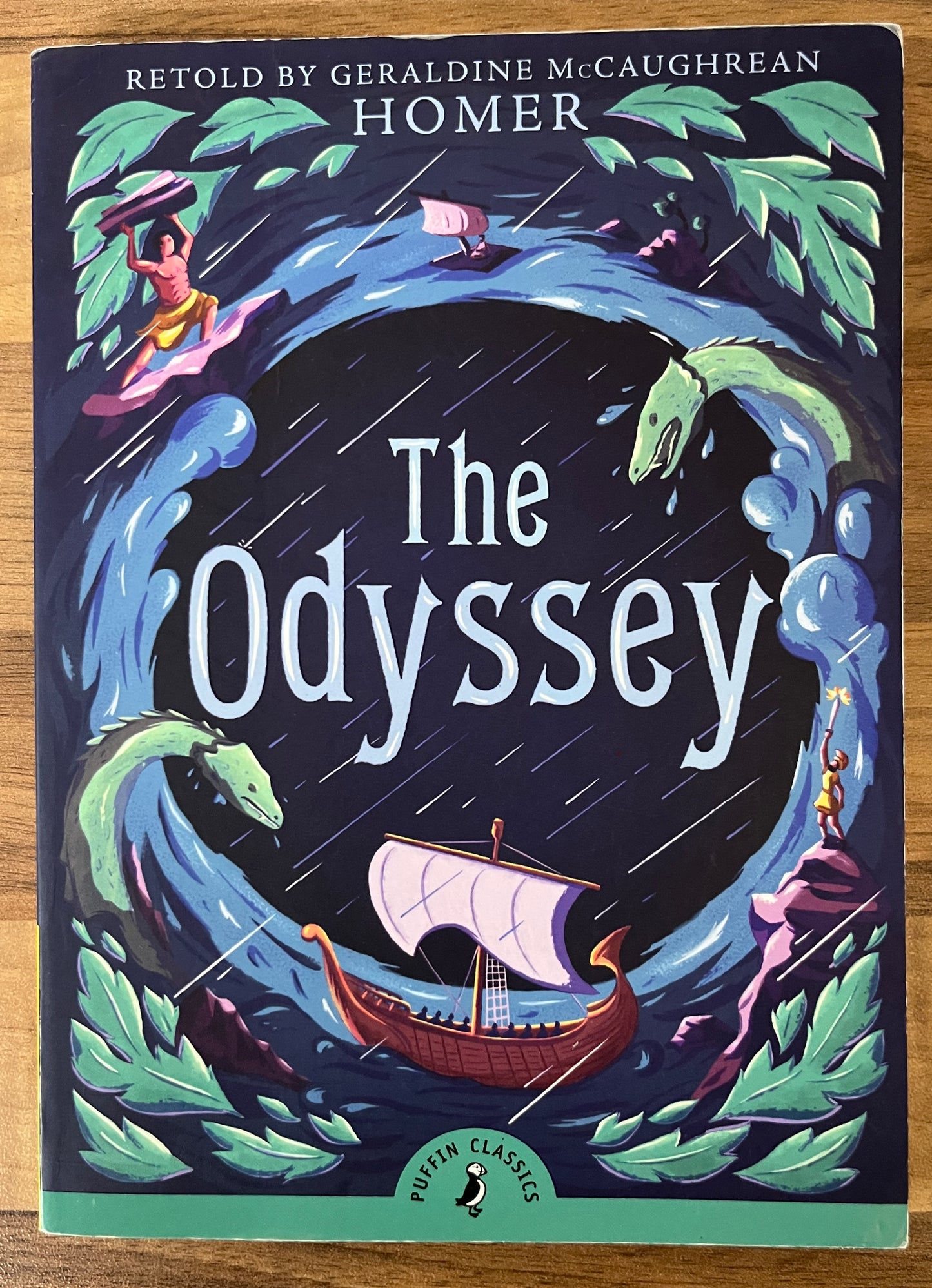 HOMER: The Odyssey Retold by Geraldine McCaughrean (Puffin Classics)