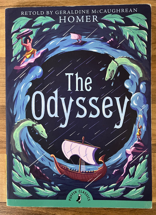 HOMER: The Odyssey Retold by Geraldine McCaughrean (Puffin Classics)