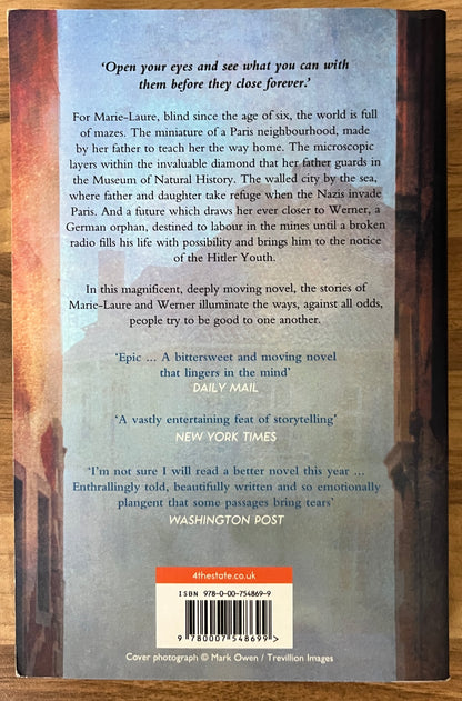 All the Light We Cannot See by Anthony Doerr