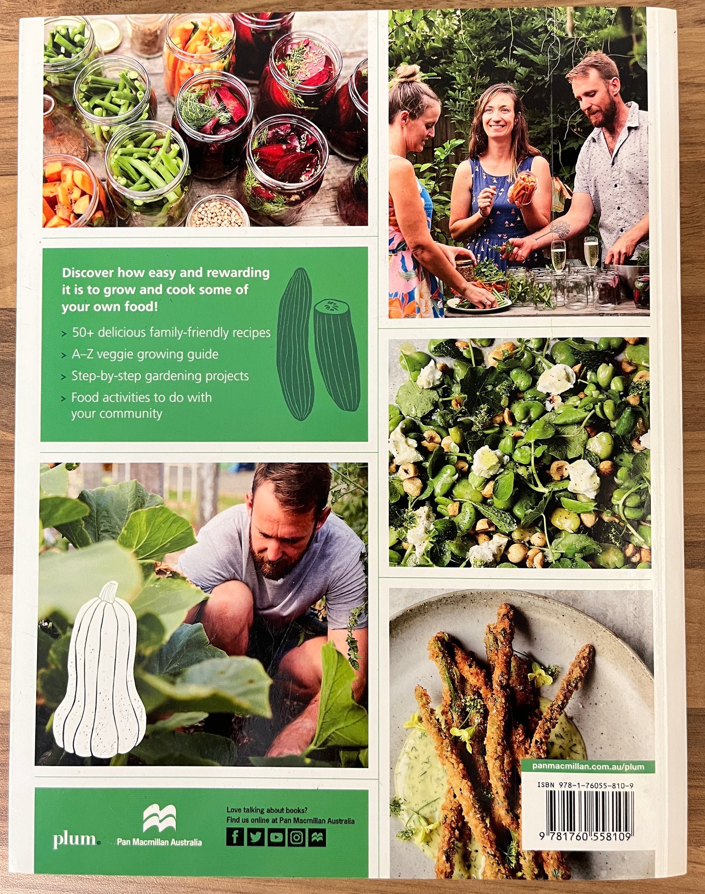 The Edible Garden Cookbook & Growing Guide by Paul West River Cottage Australia