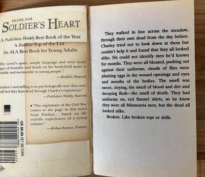 Soldier's Heart by Gary Paulsen (Laurel-Leaf Books)