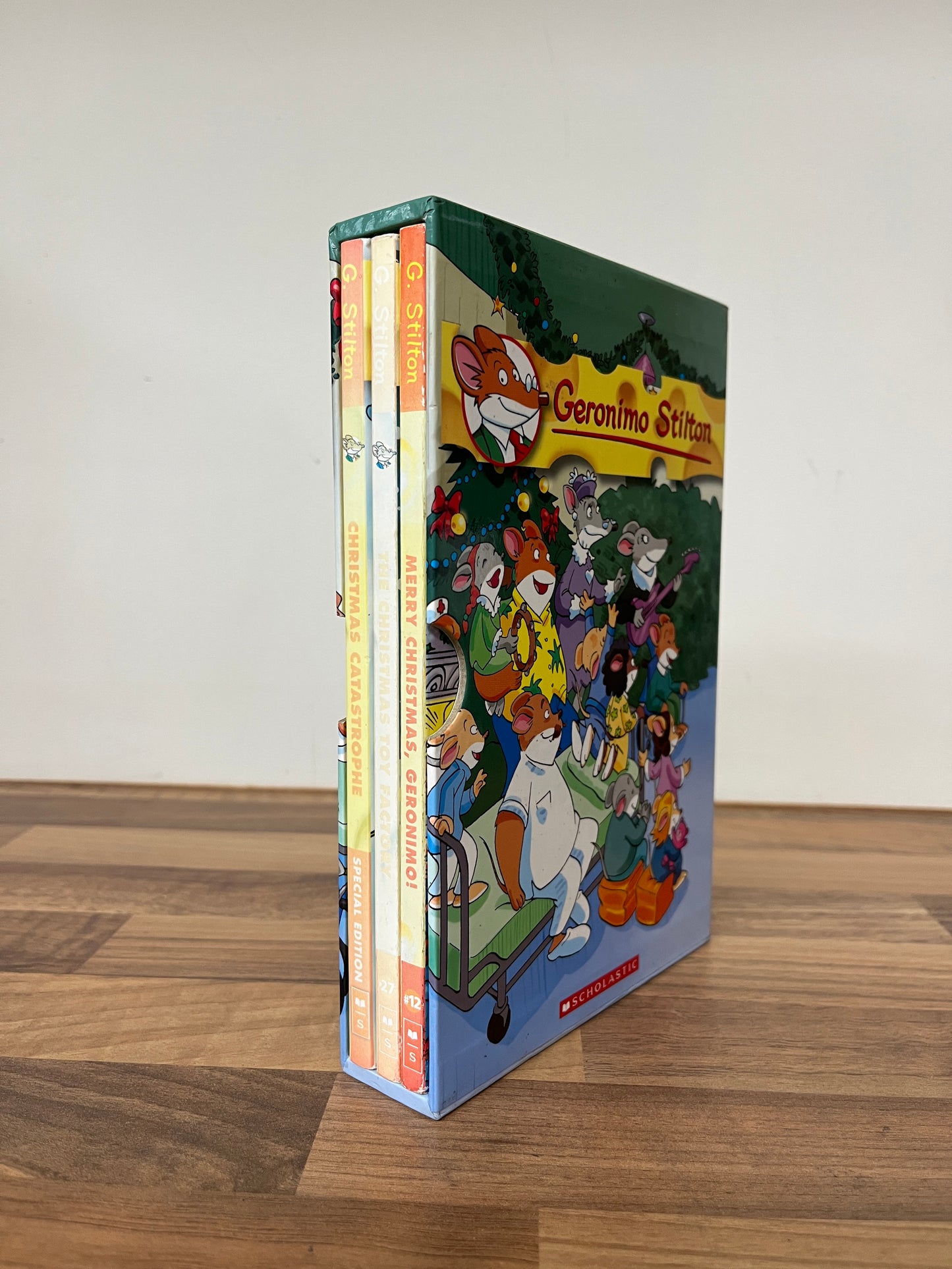 Geronimo Stilton's Christmas Collection Box Set of 3 Books