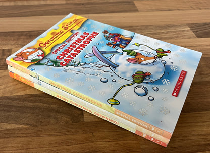 Geronimo Stilton's Christmas Collection Box Set of 3 Books