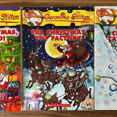 Geronimo Stilton's Christmas Collection Box Set of 3 Books