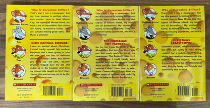 Geronimo Stilton's Christmas Collection Box Set of 3 Books
