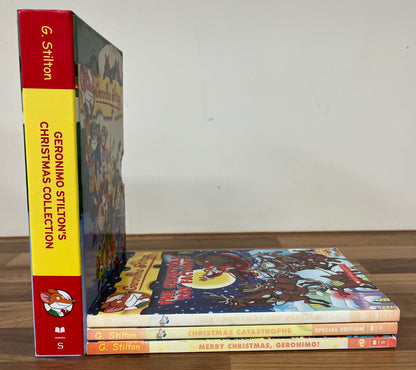 Geronimo Stilton's Christmas Collection Box Set of 3 Books