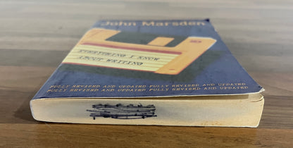 Everything I Know About Writing by John Marsden