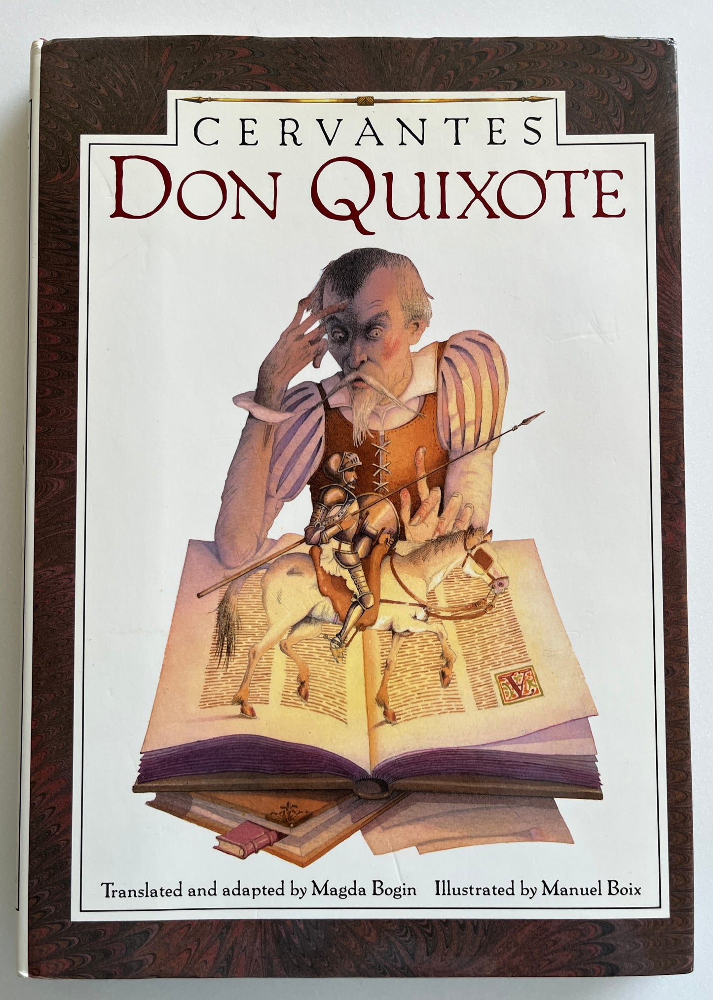 Cervantes Don Quixote Translated by Magda Bogin Illustrated by Manuel Boix HC/DJ