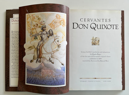 Cervantes Don Quixote Translated by Magda Bogin Illustrated by Manuel Boix HC/DJ