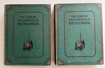 The Concise Household Encyclopedia 2 Volume Hardcovers